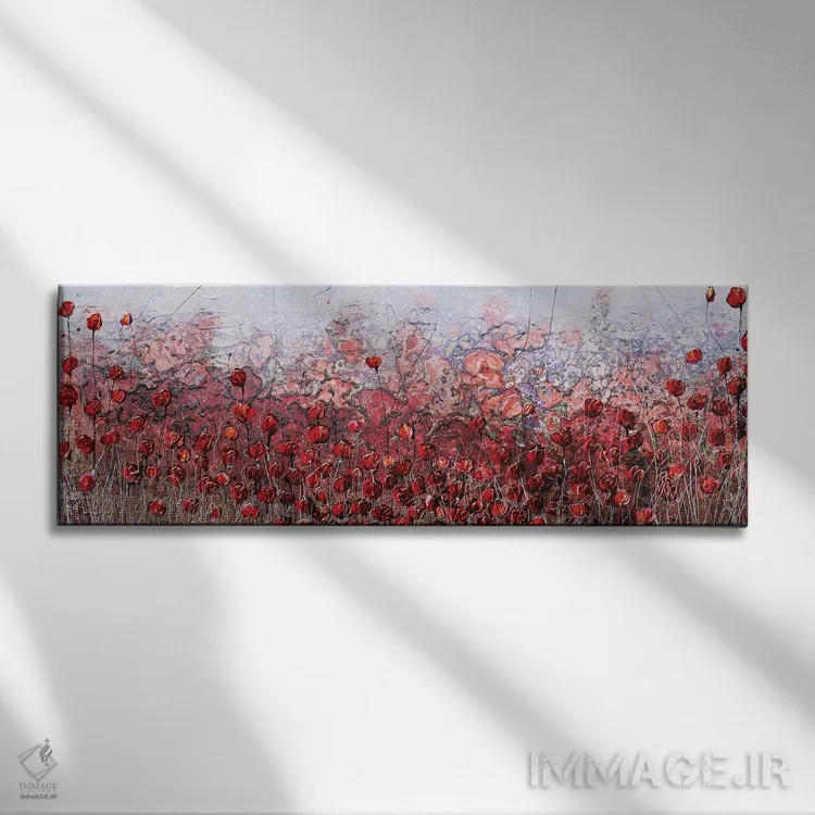 تابلو بهشت تابستانی اثر دوناتلا مارائونی - نمای روبهرو روی دیوار