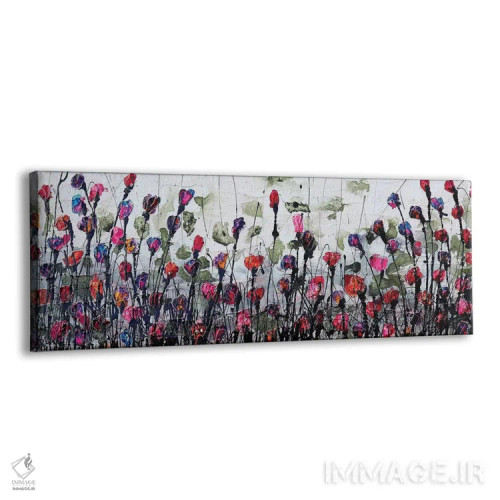 تابلو شقایقهای شگفتانگیز اثر دوناتلا مارائونی - نمای پرسپکتیو محصول