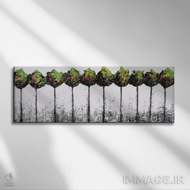 تابلو چشمانداز ایتالیایی اثر دوناتلا مارائونی - نمای روبهرو روی دیوار