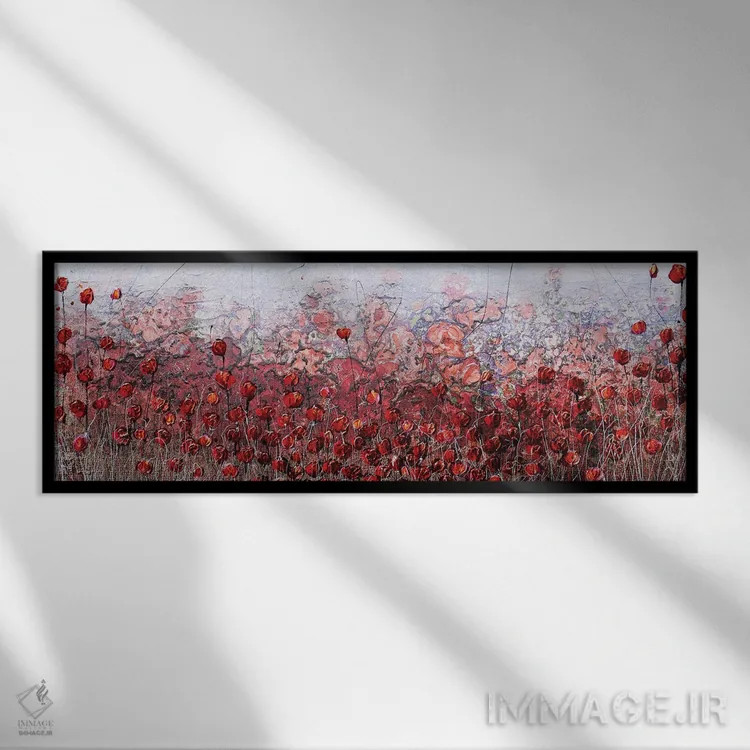 تابلو بهشت تابستانی اثر دوناتلا مارائونی - نمای قابدار مشکی