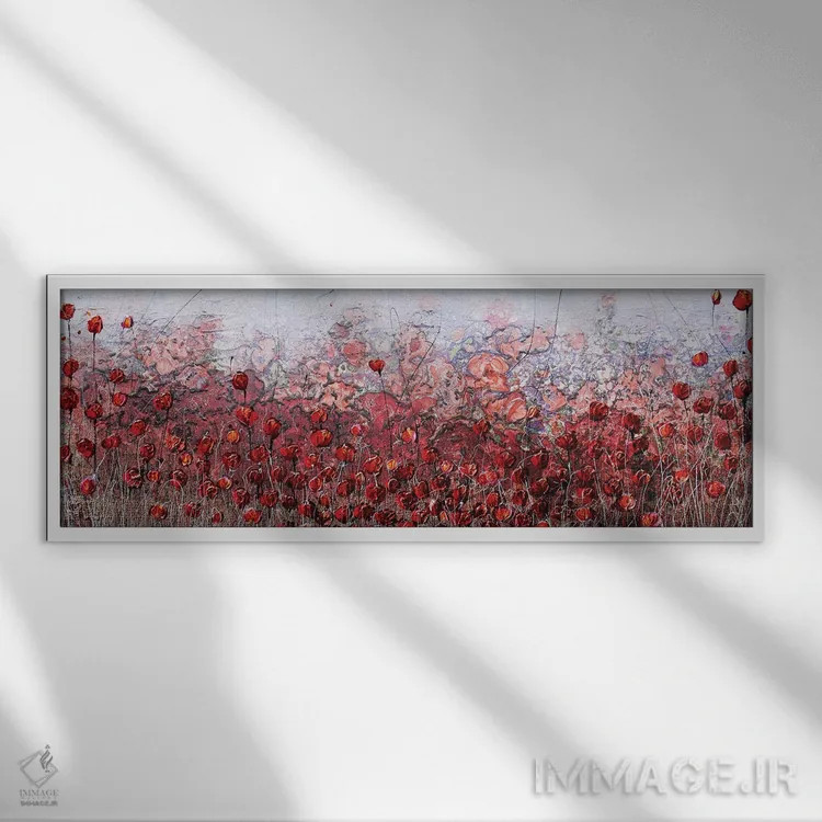 تابلو بهشت تابستانی اثر دوناتلا مارائونی - نمای قابدار سفید