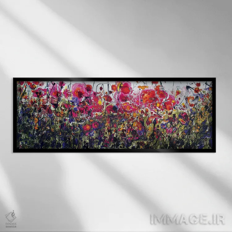 تابلو منظرهٔ ایتالیایی X اثر دوناتلا مارائونی - نمای قابدار مشکی