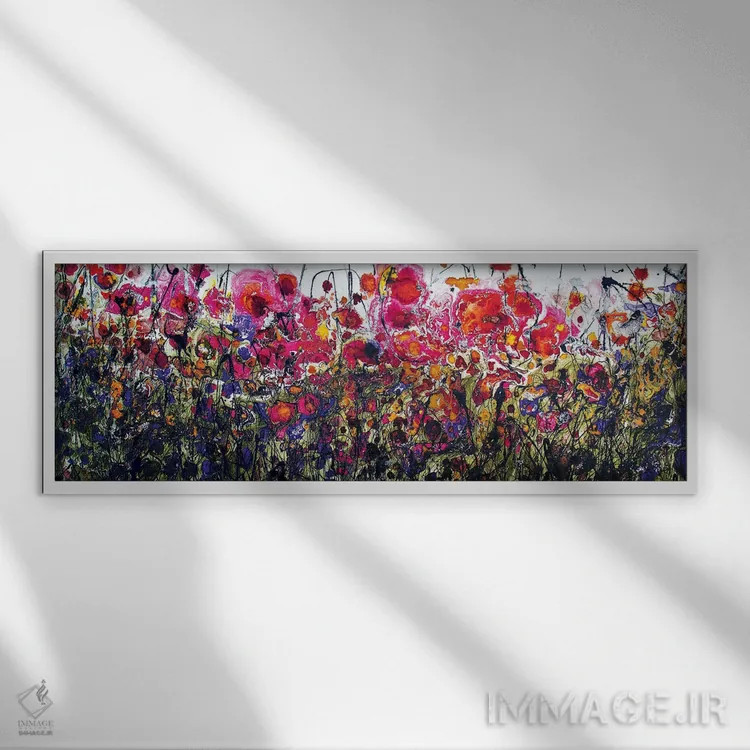 تابلو منظرهٔ ایتالیایی X اثر دوناتلا مارائونی - نمای قابدار سفید