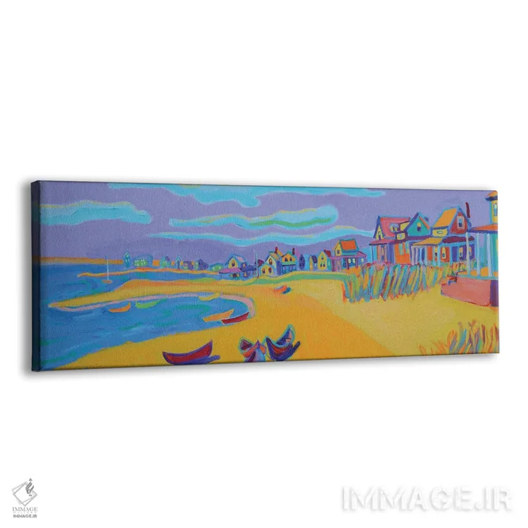 تابلو کهنهکاری جزیرهٔ آلو اثر دبرا برتون رابینسون - نمای پرسپکتیو محصول