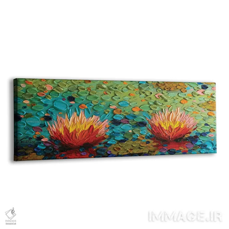 تابلو جذبه سوسن سه اثر دنا تولفسون - نمای پرسپکتیو محصول