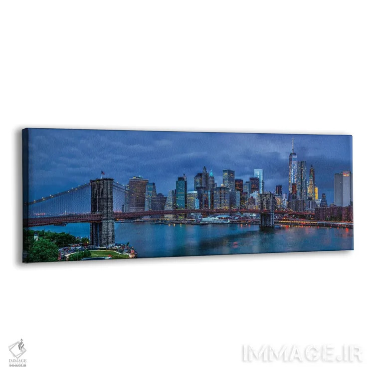 تابلو ساعت آبی (عکاسی) اثر دیوید گارباورر - نمای پرسپکتیو محصول