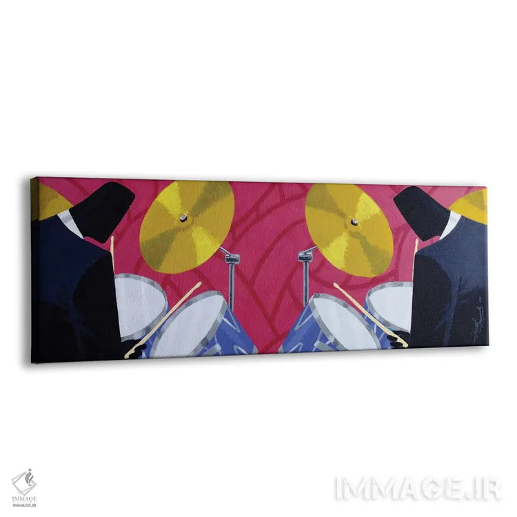 تابلو واکنشها اثر دارل دنیلز - نمای پرسپکتیو محصول