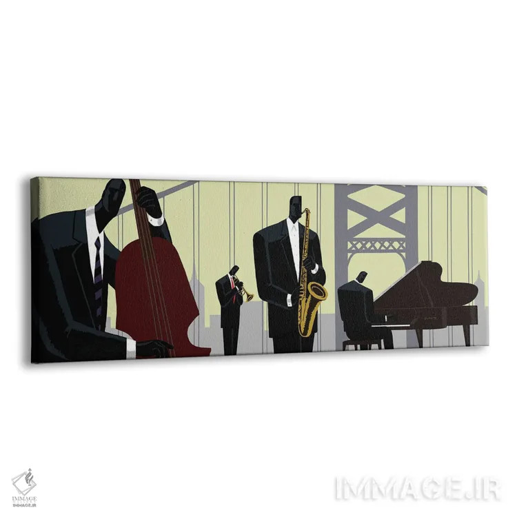 تابلو کوارتت پل شهر اثر دارل دنیلز - نمای پرسپکتیو محصول