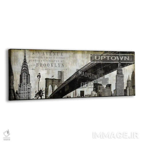 تابلو نمای نیویورک اثر دیلان متیوز - نمای پرسپکتیو محصول