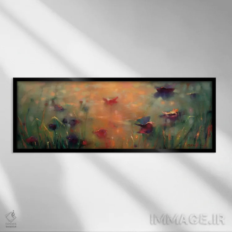 تابلو خاطره رازآلود اثر دانا یانگ - نمای قابدار مشکی