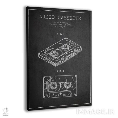 تابلو طرح پتنت کاست صوتی فویوکی یونهارا (ذغالی) اثر پیکسل کهنه (استودیو/نام هنری) - نمای پرسپکتیو محصول