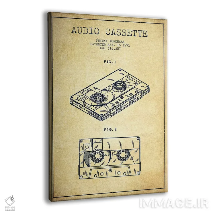 تابلو طرح پتنت کاست صوتی فویوکی یونهارا (طرح قدیمی) اثر پیکسل کهنه (استودیو/نام هنری) - نمای پرسپکتیو محصول