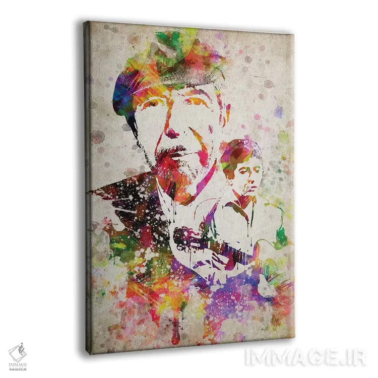 تابلو لئونارد کوهن (خواننده و شاعر) اثر پیکسل کهنه (استودیو/نام هنری) - نمای پرسپکتیو محصول