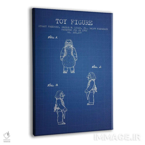 تابلو طرح پتنت فیگور اکشن اوگنات اس. فریبورن، جی. لوکاس و آر. مککواری (شبکه آبی) (شخصیت جنگ ستارگان) اثر پیکسل کهنه (استودیو/نام هنری) - نمای پرسپکتیو محصول