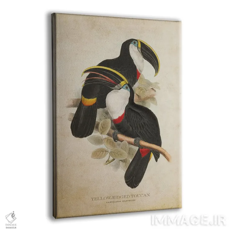 تابلو توقان تاجزرد (وینتیج) اثر پیکسل کهنه (استودیو/نام هنری) - نمای پرسپکتیو محصول