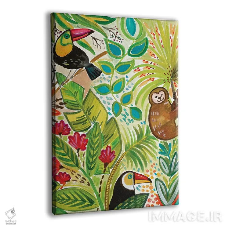 تابلو به سوی مناطق گرمسیری ۱ اثر آنی دل سول - نمای پرسپکتیو محصول