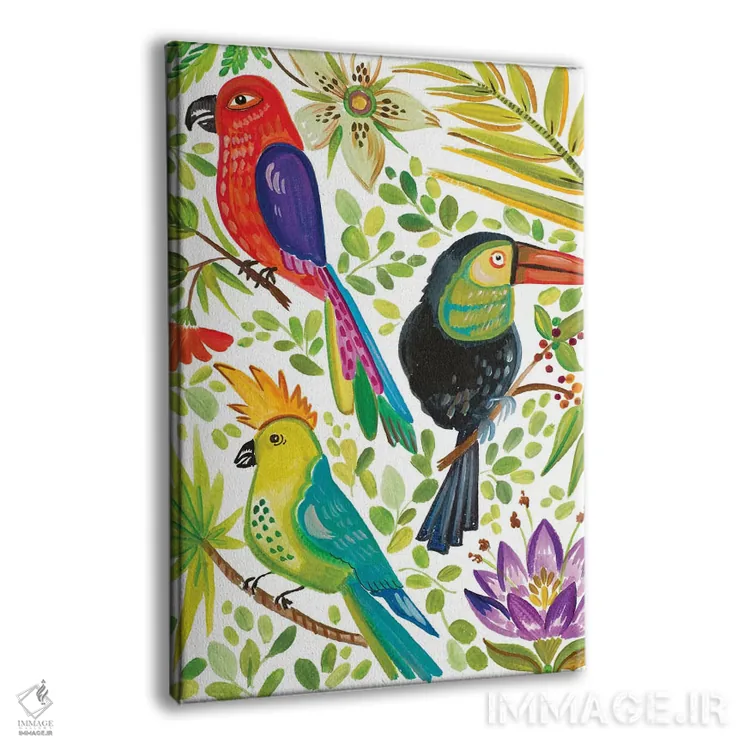 تابلو به سوی مناطق گرمسیری ۲ اثر آنی دل سول - نمای پرسپکتیو محصول