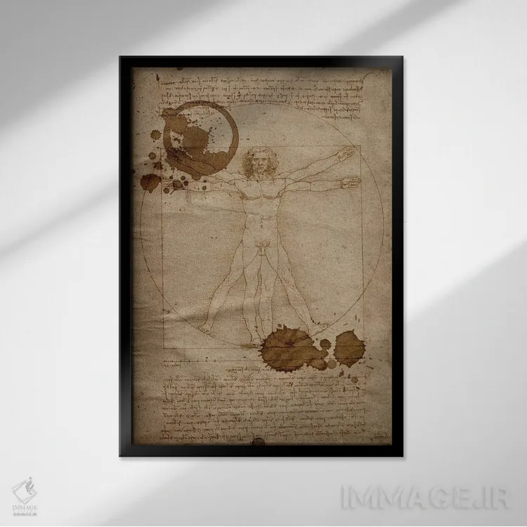 تابلو یک روز بسیار بد اثر آلساندرو دلا توره - نمای قابدار مشکی