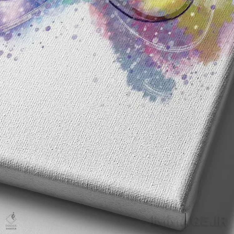 تابلو پروانه اثر آلساندرو دلا توره - نمای نزدیک بافت بوم