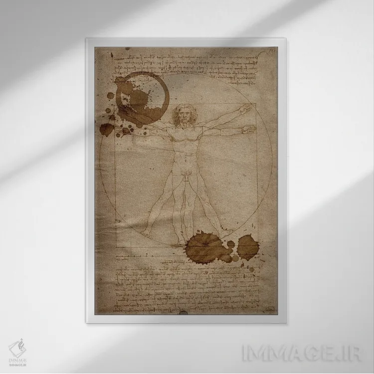 تابلو یک روز بسیار بد اثر آلساندرو دلا توره - نمای قابدار سفید