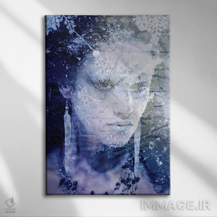 تابلو دانیلا یخزده اثر آلساندرو دلا توره - نمای روبهرو روی دیوار