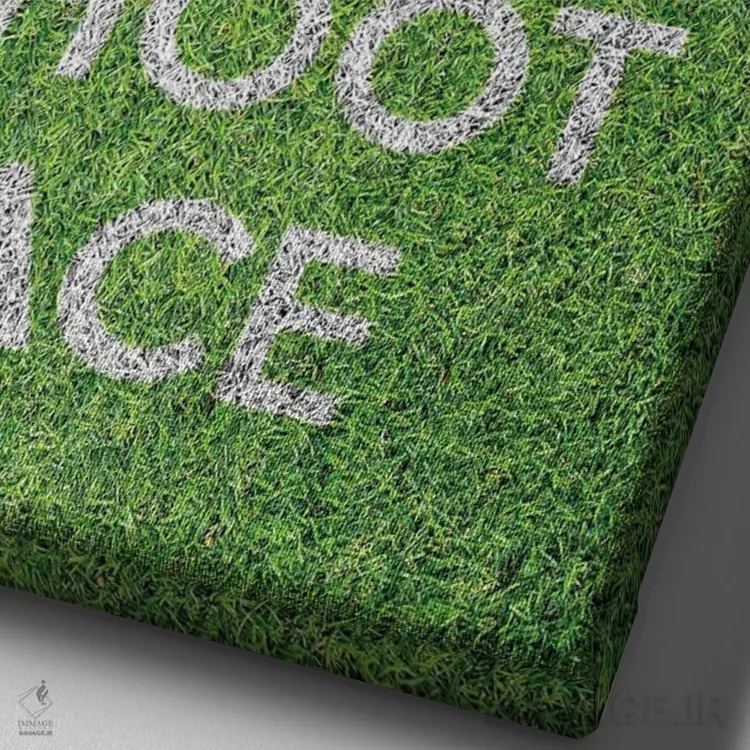 تابلو آرام باش و کارت برنده را بازی کن اثر آلساندرو دلا توره - نمای نزدیک بافت بوم