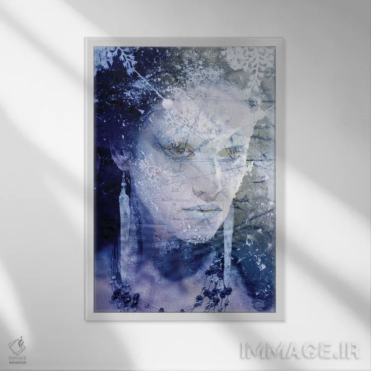 تابلو دانیلا یخزده اثر آلساندرو دلا توره - نمای قابدار سفید