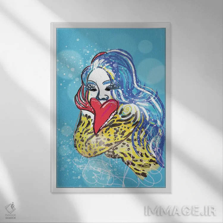 تابلو اوکراین دوستداشتنی اثر آلساندرو دلا توره - نمای قابدار سفید