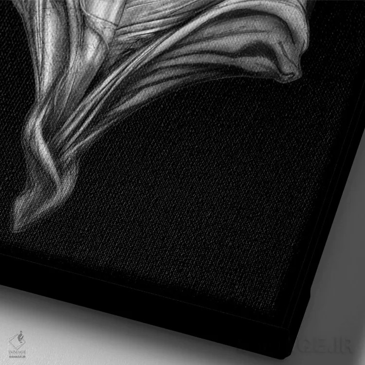 تابلو معمای مرگ اثر آلکمی انگلند (استودیو هنری انگلیسی) - نمای نزدیک بافت بوم