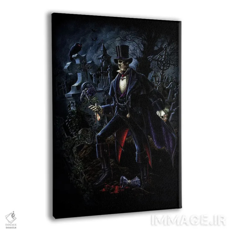 تابلو در باغ ارواح اثر آلکمی انگلند (استودیو هنری انگلیسی) - نمای پرسپکتیو محصول