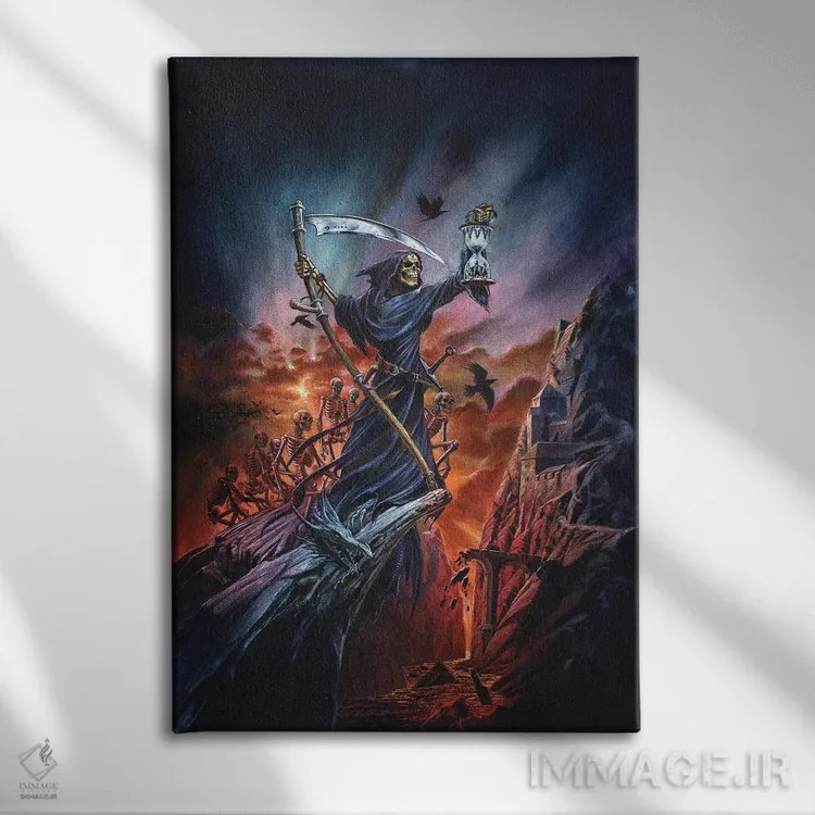 تابلو سپاه مردگان اثر آلکمی انگلند (استودیو هنری انگلیسی) - نمای روبهرو روی دیوار