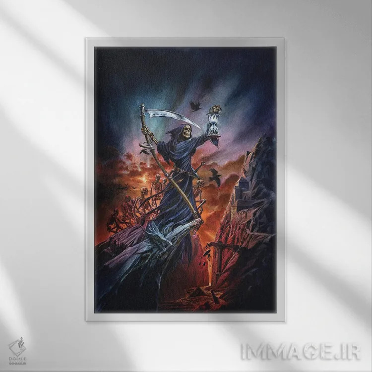 تابلو سپاه مردگان اثر آلکمی انگلند (استودیو هنری انگلیسی) - نمای قابدار سفید