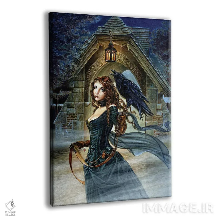 تابلو غروب اثر آلکمی انگلند (استودیو هنری انگلیسی) - نمای پرسپکتیو محصول