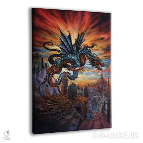 تابلو وحشت هایگیت اثر آلکمی انگلند (استودیو هنری انگلیسی) - نمای پرسپکتیو محصول