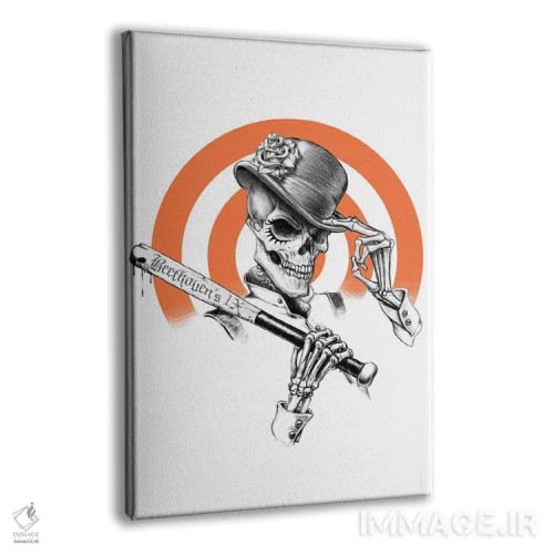 تابلو دروگ مرده (دروگ: زبانِ ساختگی فیلم پرتقال کوکی) اثر آلکمی انگلند (استودیو هنری انگلیسی) - نمای پرسپکتیو محصول