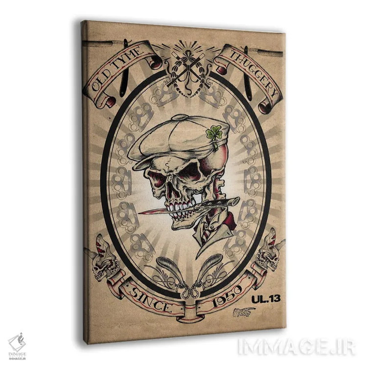 تابلو پسر چماقبهدست اثر آلکمی انگلند (استودیو هنری انگلیسی) - نمای پرسپکتیو محصول