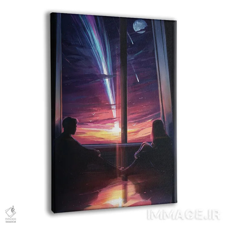 تابلو آخرین نور اثر آلنا آئنامی - نمای پرسپکتیو محصول