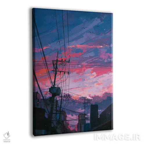 تابلو دیوارها اثر آلنا آئنامی - نمای پرسپکتیو محصول