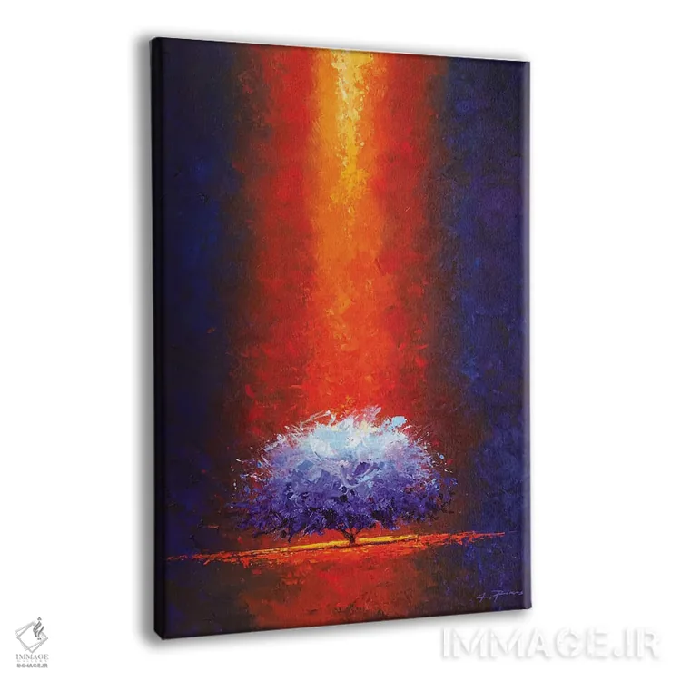 تابلو تاج سفید اثر آلساندرو پیراس - نمای پرسپکتیو محصول