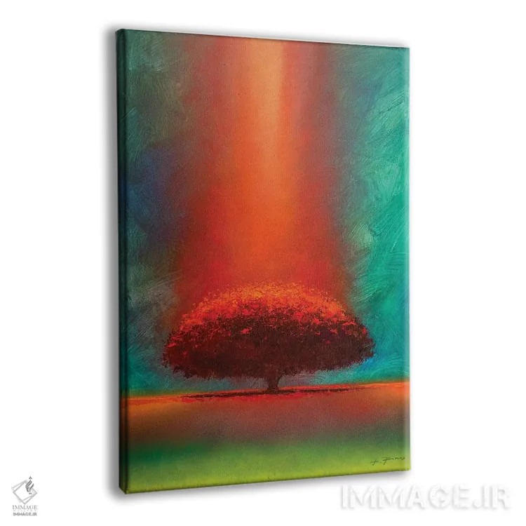 تابلو درخت کیهانی اثر آلساندرو پیراس - نمای پرسپکتیو محصول