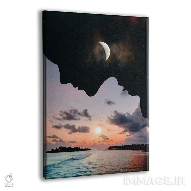 تابلو روز و شب اثر عبدالله ایویندار - نمای پرسپکتیو محصول