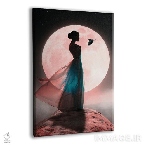 تابلو پری ماه اثر عبدالله ایویندار - نمای پرسپکتیو محصول