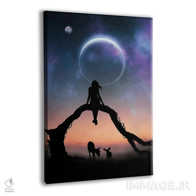 تابلو رویا اثر عبدالله ایویندار - نمای پرسپکتیو محصول