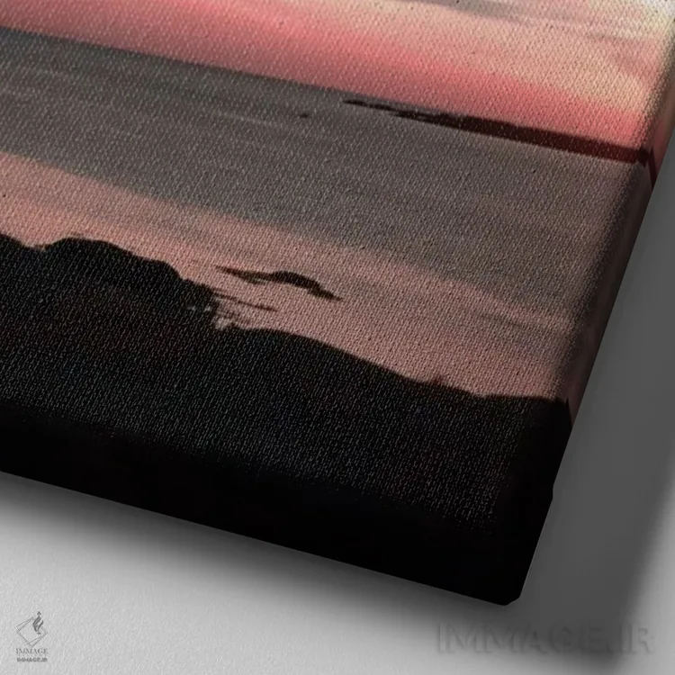 تابلو آزادی اثر عبدالله ایویندار - نمای نزدیک بافت بوم