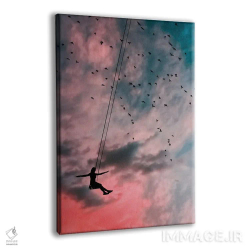 تابلو در آسمان اثر عبدالله ایویندار - نمای پرسپکتیو محصول