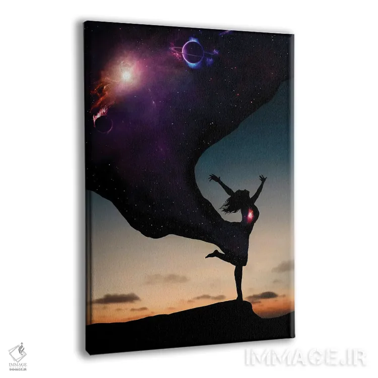 تابلو راه فضایی اثر عبدالله ایویندار - نمای پرسپکتیو محصول