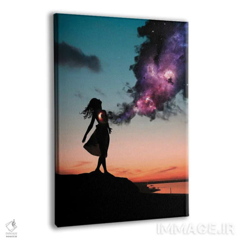 تابلو جهان درون ما اثر عبدالله ایویندار - نمای پرسپکتیو محصول