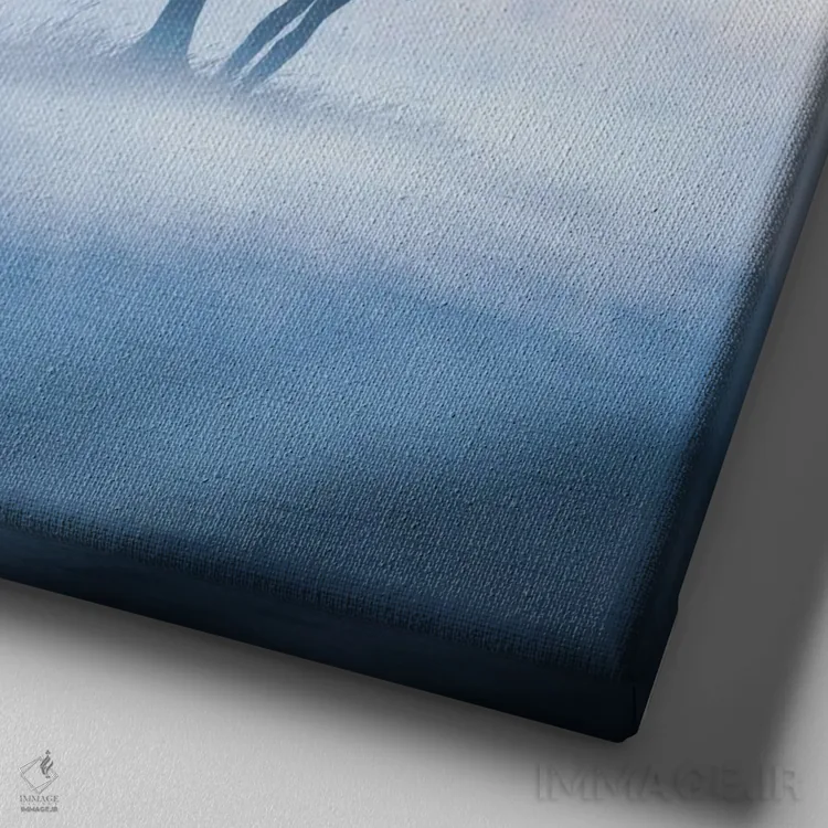 تابلو باد اثر عبدالله ایویندار - نمای نزدیک بافت بوم