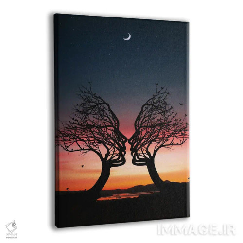 تابلو من و تو اثر عبدالله ایویندار - نمای پرسپکتیو محصول