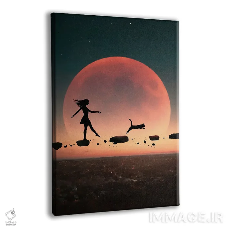 تابلو تا بینهایت اثر عبدالله ایویندار - نمای پرسپکتیو محصول